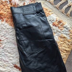 Levi's Black Straight Leg Pants